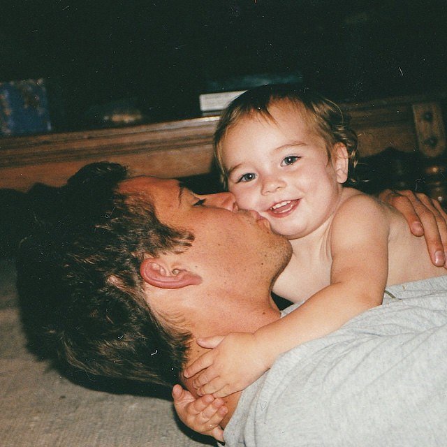 Rare throwback photo of Paul Walker kissing daughter Meadow. meadow walker birthday