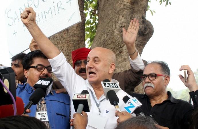 Anupam Kher protests Award Wapsi