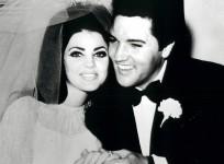 Elvis Presley with former wife Pricscilla Presley