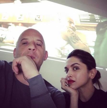 Deepika Padukone (right) to star with Hollywood actor Vin Diesel (left). Deepika Padukone to star with Hollywood actor Vin Diesel