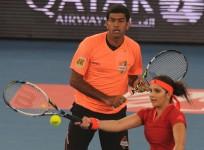 Rohan Bopanna Sania Mirza IPTL Indian Aces