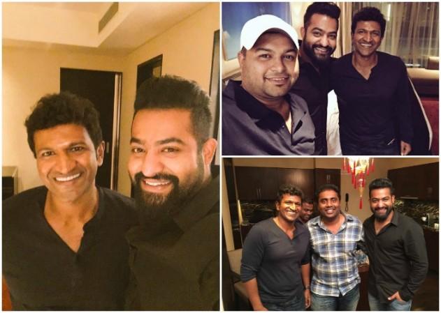 Junior NTR with Chakravyuha team Junior NTR with Chakravyuha team