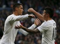 Cristiano Ronaldo James Rodriguez Real Madrid