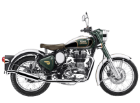 Royal Enfield classic chrome