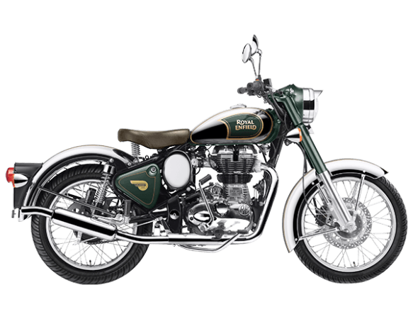Royal Enfield classic chrome
