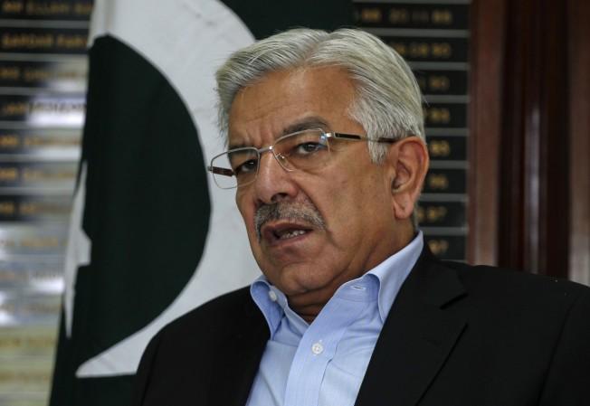Pakistan Defence Minister Khawaja Asif