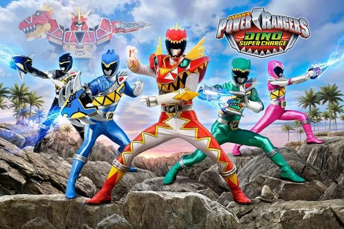 Power Rangers Dino Super Charge Title Card