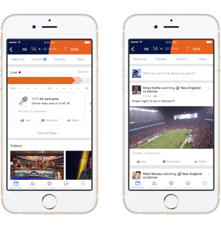 Facebook launches Sports Stadium: Live scores, commentary, game info at your fingertips