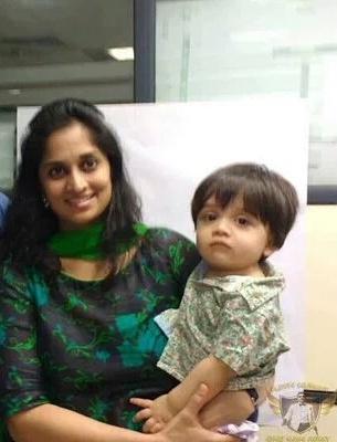 Shalini Ajith with Aadivik