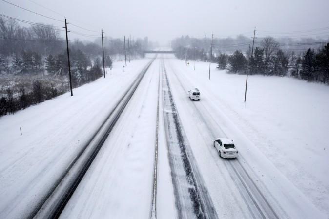 US snowstorm