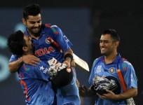 Yuvraj Singh-Virat Kohli-MS Dhoni