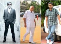 Rajinikanth, Ramoji Rao and SS Rajamouli