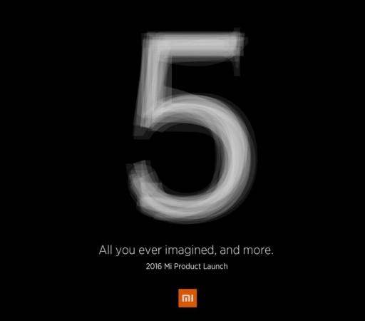 New leak reveals key specifications of Xiaomi Mi 5 smartphone ahead of Feb. 24 launch