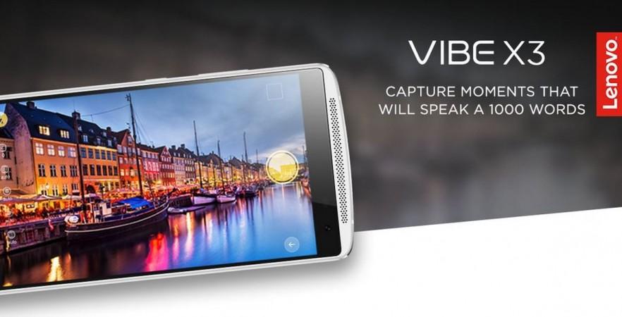 Lenovo Vibe X3 with 21MP camera launched in India