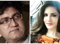 Prasoon Joshi and Sunny Leone