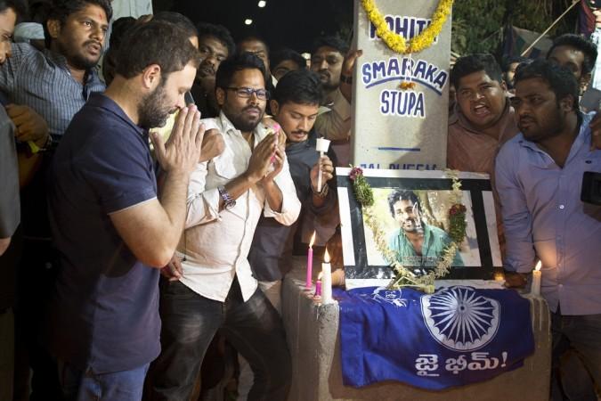 Rahul Gandhi Rohith Vemula