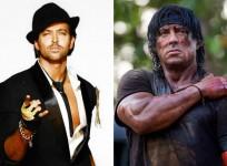 Hrithik roshan and Sylvester Stallone