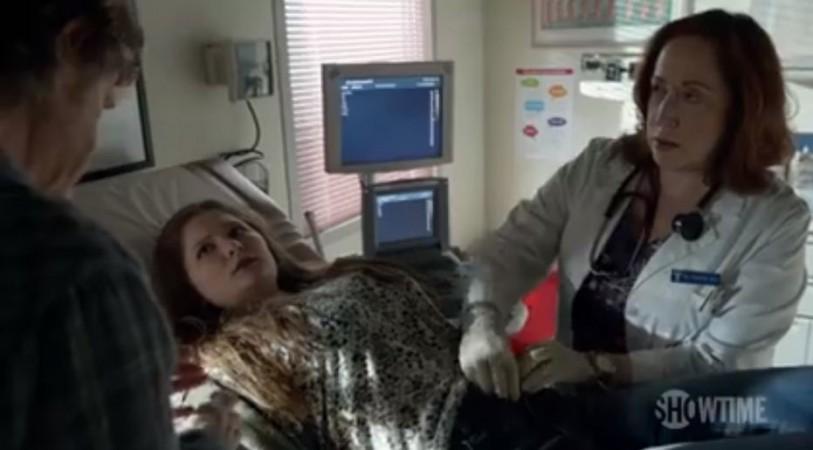 Frank and Debbie at the medical check up