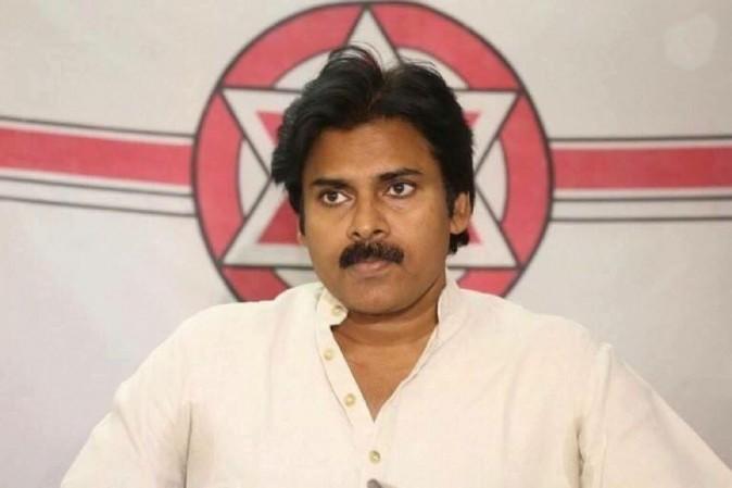 Power Star Pawan Kalyan addressing press conference Power Star Pawan Kalyan addressing press conference