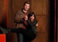 Chloe Bennet and Luke Mitchell as Daisy and Lincoln