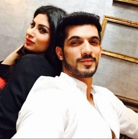 Arjun Bijlani and Mouni Roy
