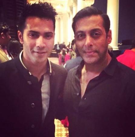 Salman Khan and Varun Dhawan