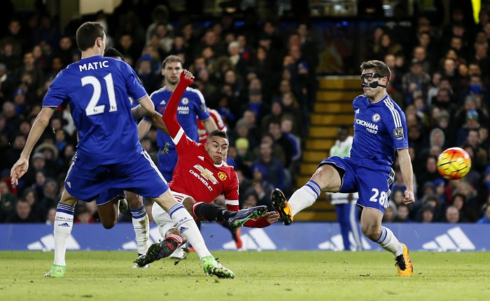 Jesse Lingard Manchester United Cesar Azpilicueta Chelsea