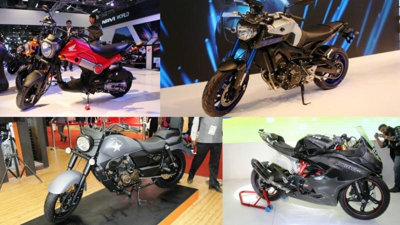 bikes at Auto Expo 2016