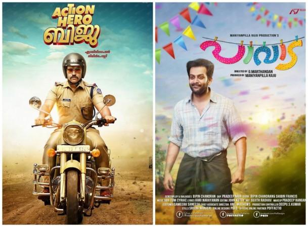 Action Hero Biju and Paavada US box office
