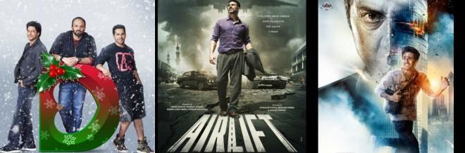 Dilwale, Airlift and Ghayal Once Again