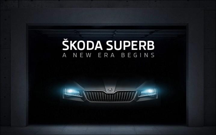 2016 Skoda Superb teaser