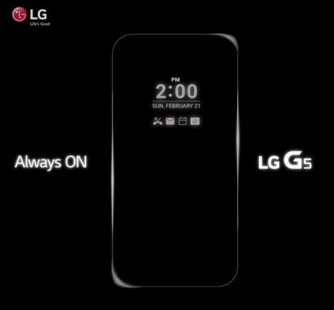 LG G5 GIF teaser released; Key display feature revealed