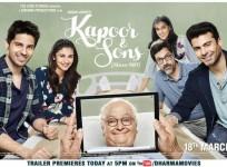 Kapoor and Sons Poster