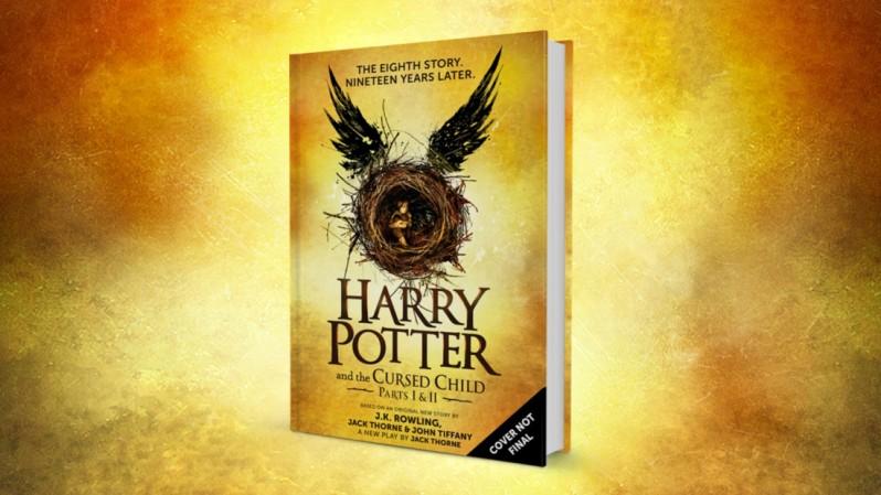 The teaser book cover of Harry Potter and the Cursed Child