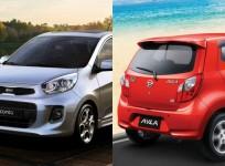 Kia Picanto, Daihatsu Ayla