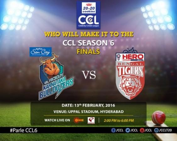 Celebrity Cricket League 6 Ccl Live Score Updates Karnataka