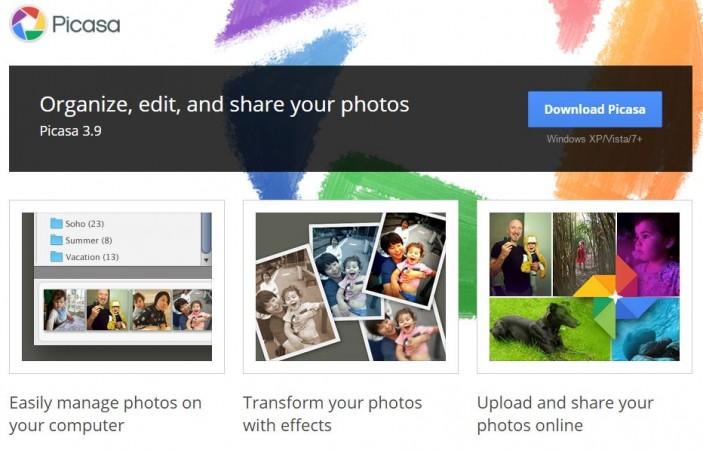 Picasa to be shuttered
