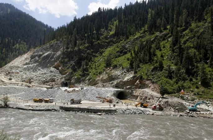 Road tunnel in J & K