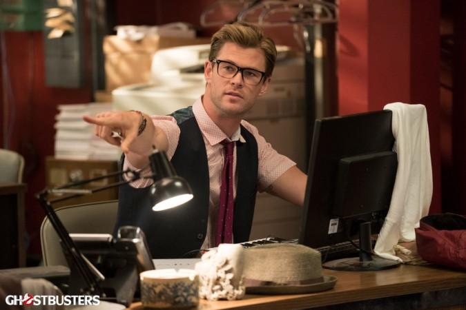Chirs Hemsworth in Ghostbusters