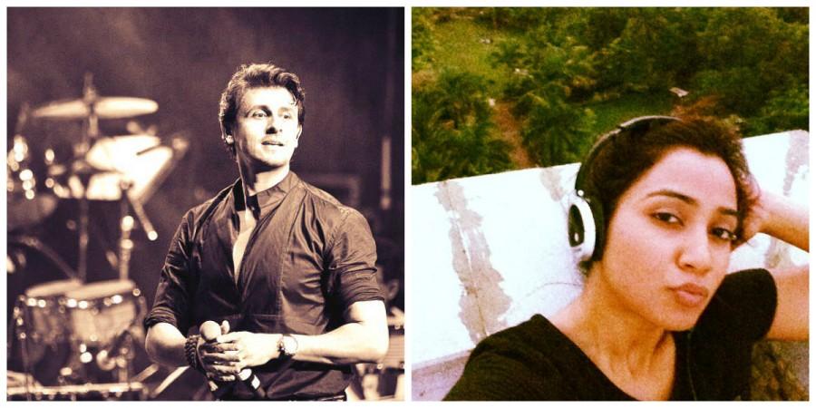 Sonu Nigam and Shreya Ghoshal