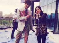 Yoon Hyun Min and Baek Jin Hee