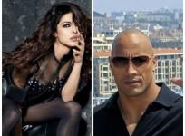 Priyanka Chopra and Dwayne Johnson aka The Rock