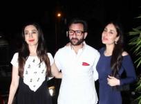 Karisma Kapoor, Saif Ali Khan, Kareena Kapoor Khan