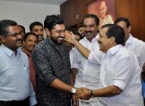 Ramesh Chennithala appreciates Nivin Pauly
