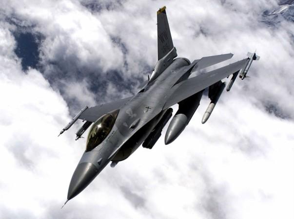 US built F-16 fighter jet
