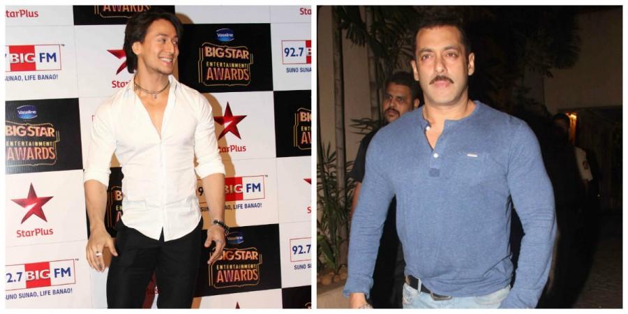 Tiger Shroff and Salman Khan