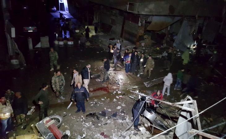 Syria Damascus bomb blast
