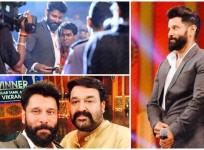 This is how Vikram reacted when a fan approached him during asianet awards