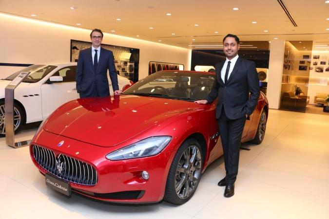 Maserati Mumbai dealership inauguration