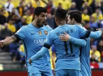 Luis Suarez Neymar Lionel Messi Barcelona